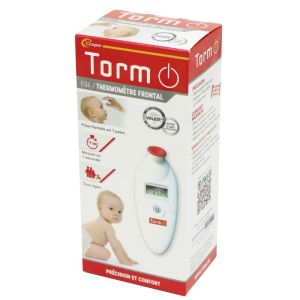 TORM Thermomètre Frontal F04 - Mesure en 1 Seconde - Précision et Confort