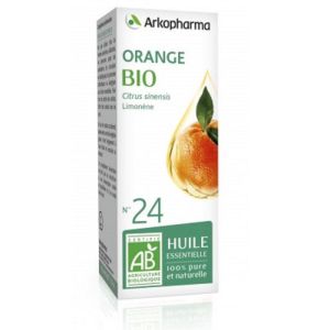 ARKOESSENTIEL BIO Orange n°24 - Fl/10ml - Huile Essentielle 100% Pure et Naturelle