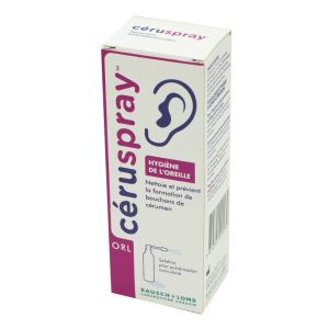 CERUSPRAY 50ml - Hygiène de l' Oreille et du Conduit Auditif, Formation du Cérumen