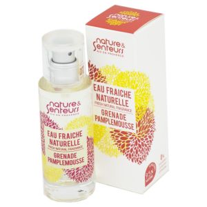 Nature et Senteurs Eau Fraîche Naturelle Grenade Pamplemousse - 95% Garanti Naturel - Vapo/30ml