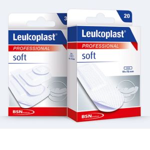 LEUKOPLAST PROFESSIONAL SOFT 10 x 8cm - Bte/5 - Pansement Prédécoupé Adhésif Extensible