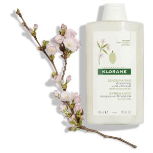 KLORANE AMANDE 400ml - Shampooing au Lait d' Amande, Douceur  Fl/400 ml