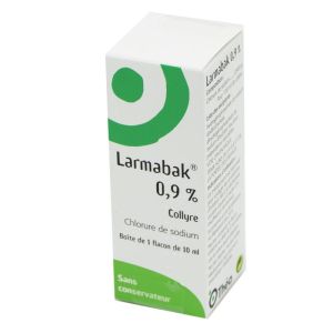 Larmabak 0,9 % collyre - Flacon 10 ml