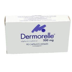 DERMORELLE 200 mg, capsules molles - Boite 90