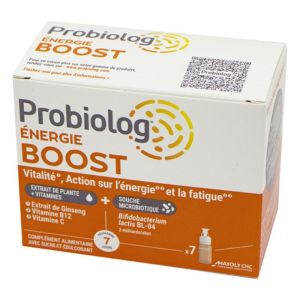 PROBIOLOG ENERGIE BOOST 7 Shots - Vitalité, Action sur l' Energie et la Fatigue