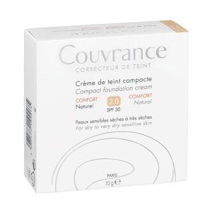 AVENE COUVRANCE Crème de Teint Compacte 2.0 Confort Naturel SPF30 - Poudrier/10g