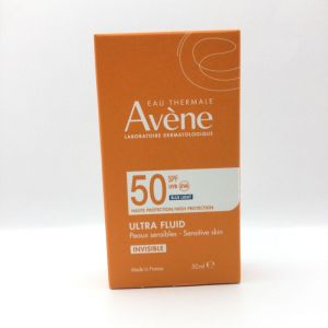 AVENE SOLAIRE Ultra Fluid Invisible SPF50, FL/50 ML, 3282770392654