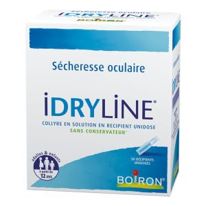 Idryline Collyre en Unidoses Sécheresse Oculaire Bte/30