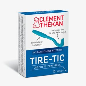 TIRE TIC Crochets Pratiques Bte/2 - Anti Parasitaire Externe - Retrait des Tiques sans le Rostre