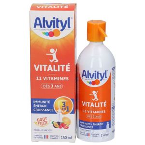 Alvityl Solution Buvable Multivitaminée Flacon 150ML