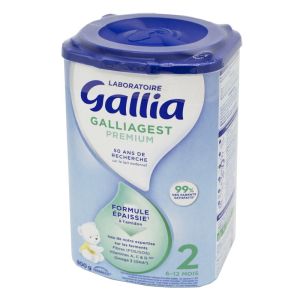 GALLIA CALISMA 2 BIO Bte/800g, Lait en Poudre 2ème Age pour Nourrissons de  6 à 12 mois 3041091478160