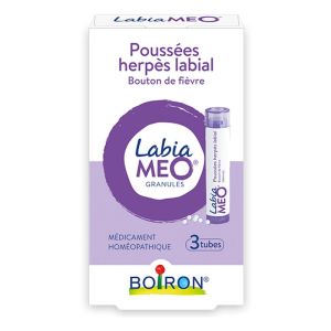 Labiameo Granules Poussées Herpès Labial - Pack 3 Tubes