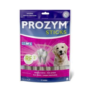 PROZYM RF2 12 Sticks à Mâcher - Chien +25kg L - Hygiène Bucco Dentaire