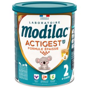 MODILAC - Actigest LF+ 2ème âge - Formule Épaissie - 6/12 mois