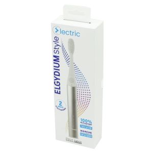 ELGYDIUM STYLE Electric 1 Brosse à Dents Electrique ARGENT