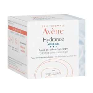 AVENE HYDRANCE Aqua Gel 50ml - Gel Crème Hydratant - Peaux Sensibles Déshydratées