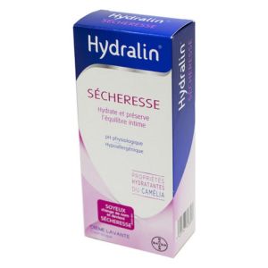 HYDRALIN SECHERESSE Crème Lavante 200ml - Hydrate et Préverse l' Equilibre Intime
