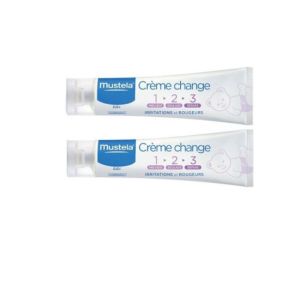 LOT DE  2 MUSTELA Crème Change 123 100ml