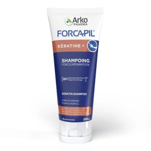 FORCAPIL Shampooing Fortifiant 200ml - Kératine + Provitamine B5