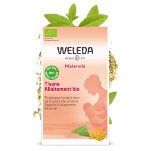 WELEDA MATERNITE Tisane Allaitement BIO 20 sachets de 2g - Lactation Insuffisante