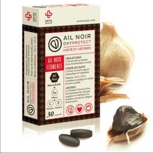 Ail Noir Oxyprotect Coeur et Artères - Complément Alimentaire - Bte/30 Comprimés