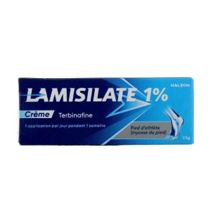 LAMASILATE 1% CREME - TUBE 7.5G - TERBINAFINE - 3400930158920