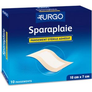 URGO SPARAPLAIE 10 x 7 cm  Pansement adhésif stérile - Bte/10