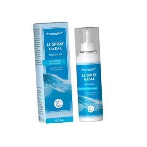 PHARMACTIV Le Spray Nasal Isotonique - Hygiène Nasale, Muqueuses Asséchées - Spray 100ml