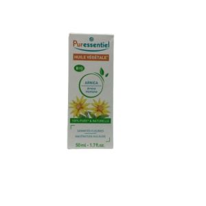 PURESSENTIEL Huile Végétale BIO ARNICA (Arnica montana) 50ml - 100% Pure et Naturelle