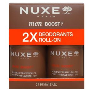 NUXE Men Boost deodorants roll-on protection 24h 2x50ml
