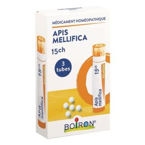 Apis mellifica 15CH, Pack 3 Tubes - Boiron