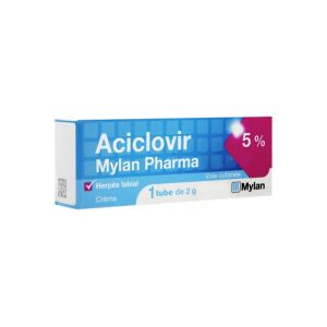 Aciclovir Mylan Pharma 5 %, crème, tube de 2g
