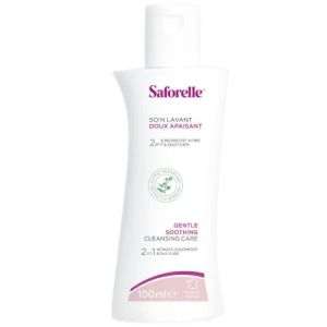 SAFORELLE 100ml Soin Lavant doux - Hygiène Intime et Corporelle - Muqueuses, Peaux Irritées