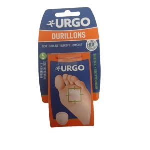 URGO TRAITEMENT DURILLONS - Pansement Hydrocolloïdes et Glycérine soulageant la Douleur (Anti-pressi