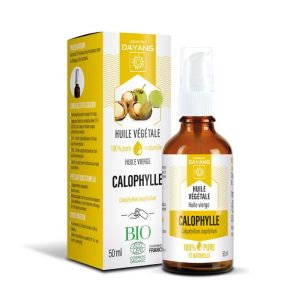 DAYANG BIO Huile Végétale CALOPHYLLE 50ml - Calophyllum inophyllum