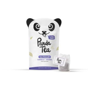 PANDA TEA - Tea biscuit - Cannelle / orange - 18 sachets
