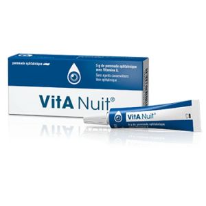Vita Nuit, pommade ophtalmique à la Vitamine A - Tube de 5g