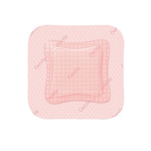 ALLEVYN GENTLE BORDER 8 x 8 cm Bte/16 - Pansement Hydrocellulaire Siliconé