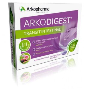 ARKODIGEST Transit Intestinal Dès 12 Ans - Complément Alimentaire pour la Paresse Intestinale, la St