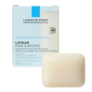 LIPIKAR Surgras Pain Dermatologique Anti Dessèchement 150g - Peaux Sèches à très Sèches