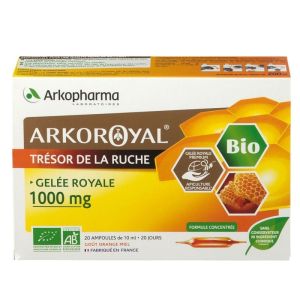 Arkoroyal gelée royale 1000mg 20 ampoules