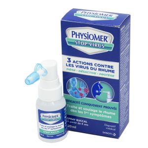 Physiomer Express Spray Nasal Décongestionnant, 20 ml