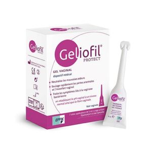 GELIOFIL PROTECT Gel Vaginal 7 Unidoses de 5ml - Déséquilibre de la Flore Vaginale