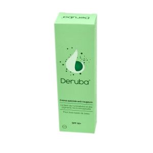 DERUBA Crème Spéciale Anti Rougeurs SPF50+ Pigments Micro-encapsulés, α-Bisabolol - T/30ml