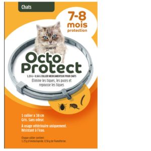 OCTOPROTECT 1 Collier pour Chats