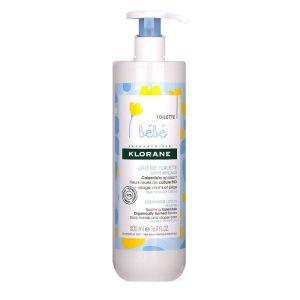 Klorane Bébé lait de toilette sans rinçage 500ml
