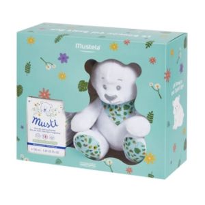 MUSTELA Coffret Musti Noël 2022 - 1 Parfum Musti 50ml + 1 Peluche Ourson Musti (Offerte)