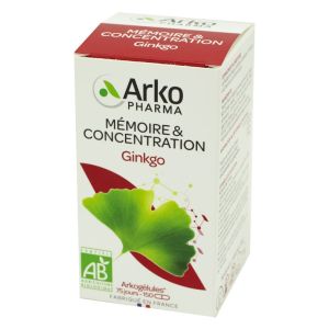 ARKOGELULES Ginkgo - Bte/150 - Mémoire et Concentration