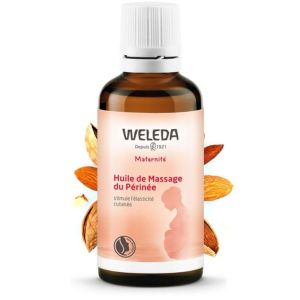 WELEDA BIO MATERNITE Huile de Massage du Périnée 50ml - Tous Types de Peaux