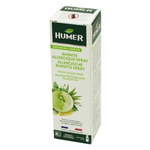 HUMER Rhinite Allergique Spray 20ml - Solution Hypertonique Dès 6 Ans